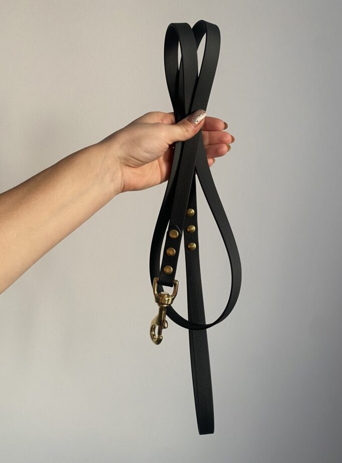 Smycz Miejska Czarny (13/16/20mm)