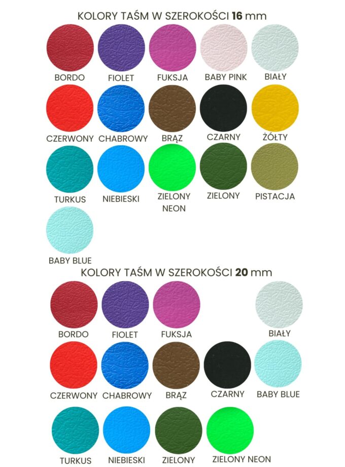 Smycz Przepinana Bordo (16/20mm)