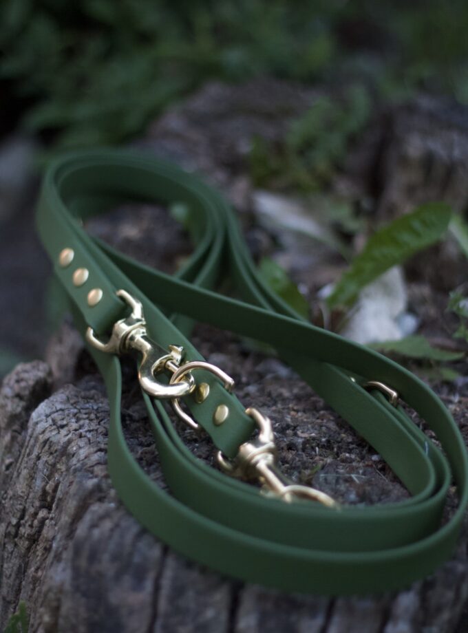 Smycz Przepinana Zielony (13/16/20mm)